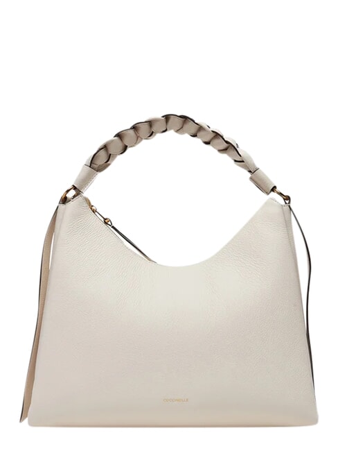 BOHEME GRANA DOUBLE Grand sac bandouli&egrave;re en cuir bleu / bou - Sacs pour Femme