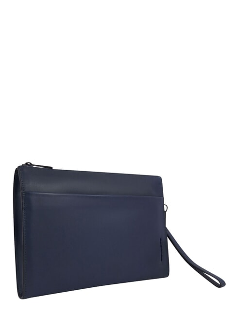 TIGER pochette en cuir bleu - Sacs pour Femme