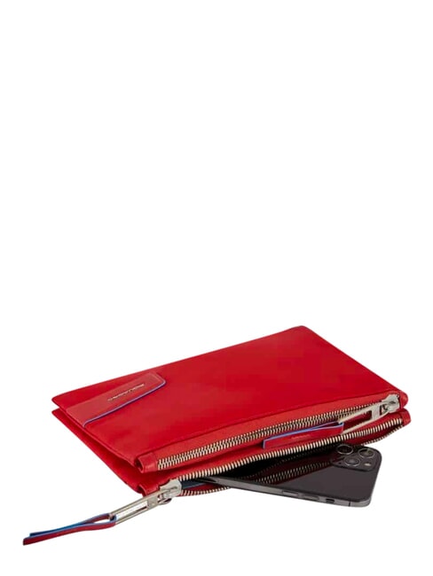 PQ-RY Pochette en tissu recycl&eacute; ROUGE - Sacs pour Femme