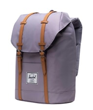 HERSCHEL Sac &agrave; dos Mod&egrave;le RETREAT, pour ordinateur portable 15" gris lavande - Sacs &agrave; dos pour ordinateur portable - 4