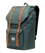 HERSCHEL Sac &agrave; dos Mod&egrave;le LITTLE AMERICA, pour ordinateur portable 15'' for&ecirc;t sombre - Sacs &agrave; dos pour ordinateur portable - 3
