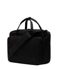 HERSCHEL GIBSON Sacoche bandouli&egrave;re pour PC, en tissu NOIR - Porte Documents Travail - 3