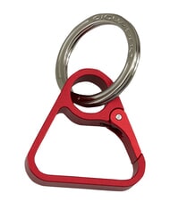 PIQUADRO BLUE SQUARE  Porte-cl&eacute;s en m&eacute;tal ROUGE - Porte-cl&eacute;s - 2