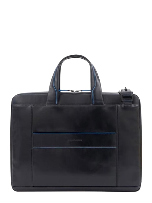B2 REVAMP Mallette pour ordinateur portable 14", en cuir bleu - Porte Documents Travail