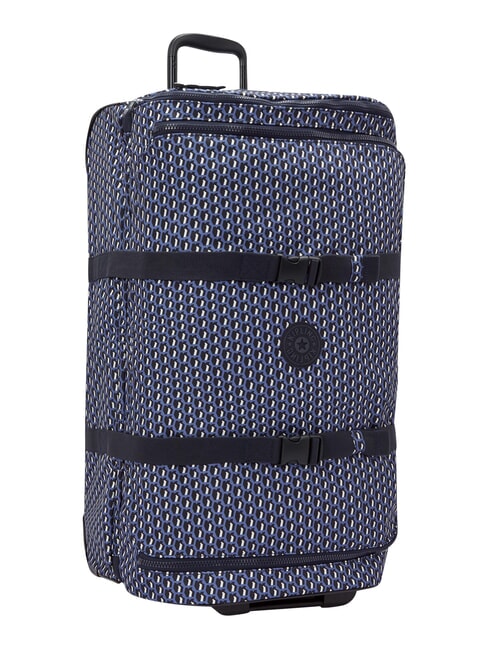 AVIANA L Chariot de grande taille 3D K bleu - Valises Semi-rigides