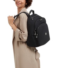 KIPLING DELIA M Sac &agrave; dos noir sans fin - Sacs pour Femme - 2