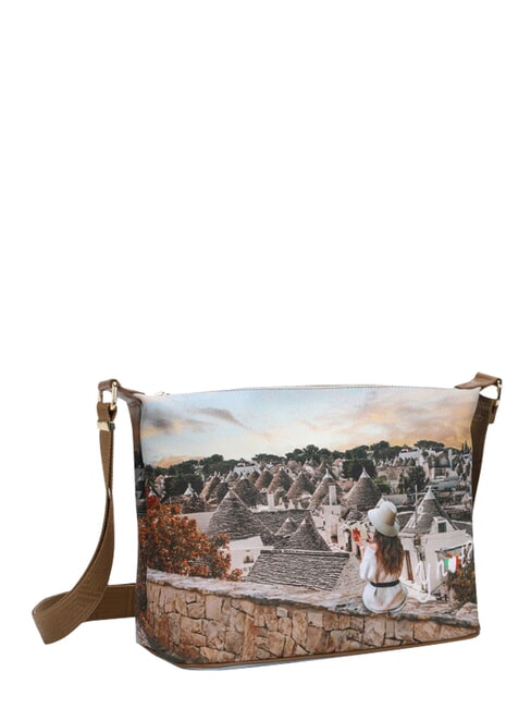 YESBAG Sac bandouli&egrave;re L trulli romantique - Sacs pour Femme
