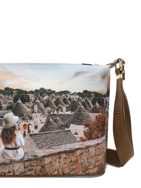 YESBAG Sac bandouli&egrave;re L trulli romantique - Sacs pour Femme
