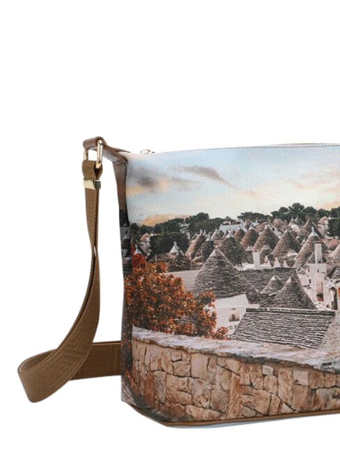 YESBAG Sac bandouli&egrave;re L trulli romantique - Sacs pour Femme