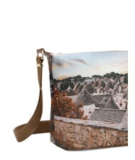 YNOT YESBAG Sac bandouli&egrave;re L trulli romantique - Sacs pour Femme - 4