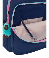 KIPLING SEOUL COLLEGE Sac &agrave; dos pour ordinateur portable station baln&eacute;aire de la marine - Sacs pour Femme - 5