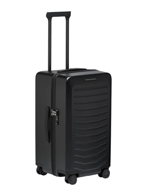 ROADSTER HARDCASE 4W trolley moyen, ultra-r&eacute;sistant Noir - Valises Rigides