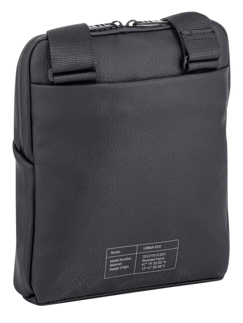 URBAN ECO LEATHER sac bandouli&egrave;re Noir - Sacs en Bandouli&egrave;res pour Homme