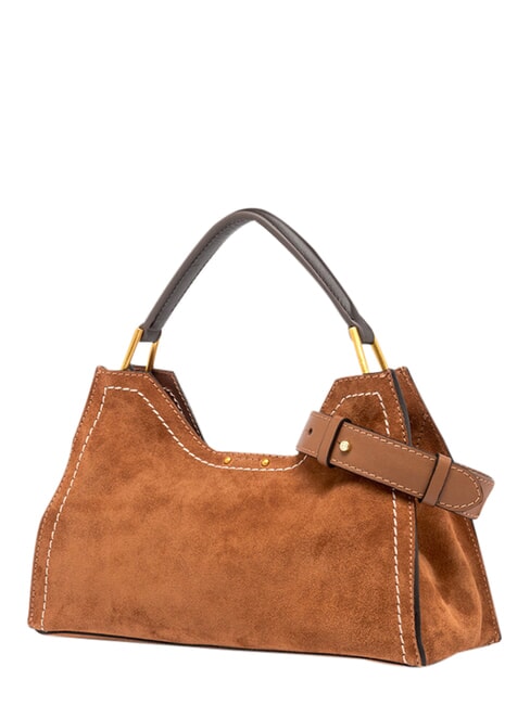 AURORA Sac bandouli&egrave;re, avec bandouli&egrave;re caramel - Sacs pour Femme