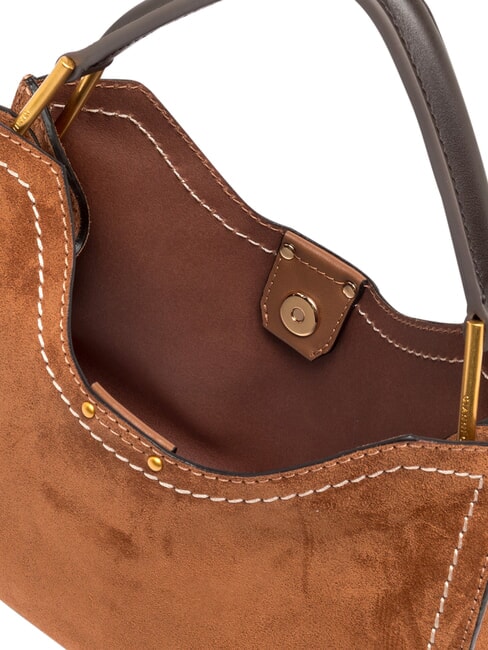 AURORA Sac bandouli&egrave;re, avec bandouli&egrave;re caramel - Sacs pour Femme