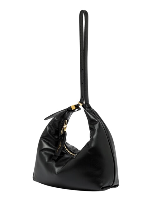 ELLA Sac bandouli&egrave;re en cuir Noir - Sacs pour Femme