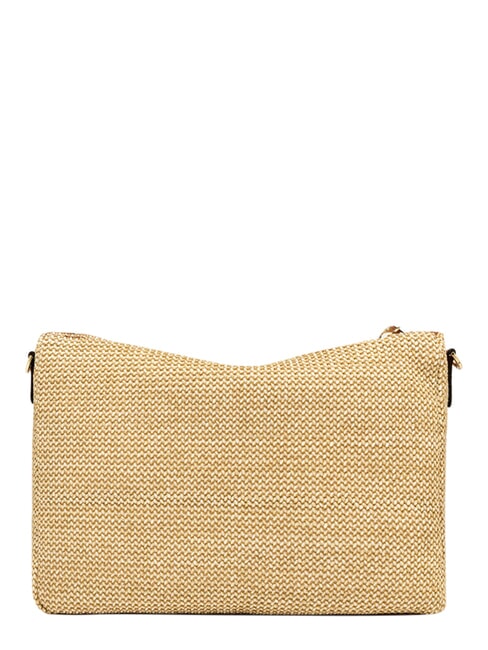 NORA Sac &agrave; main avec bandouli&egrave;re CUIR NATUREL - Sacs pour Femme