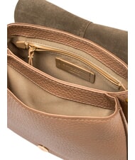 GIANNI CHIARINI HELENA ROUND Sac bandouli&egrave;re en cuir, avec bandouli&egrave;re argile - Sacs pour Femme - 6