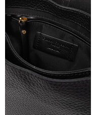 GIANNI CHIARINI HELENA ROUND Sac bandouli&egrave;re en cuir, avec bandouli&egrave;re Noir - Sacs pour Femme - 6