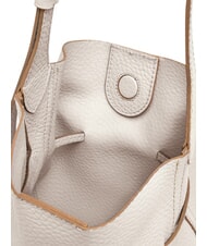 GIANNI CHIARINI SIENNA sac seau bandouli&egrave;re en cuir sable - Sacs pour Femme - 5