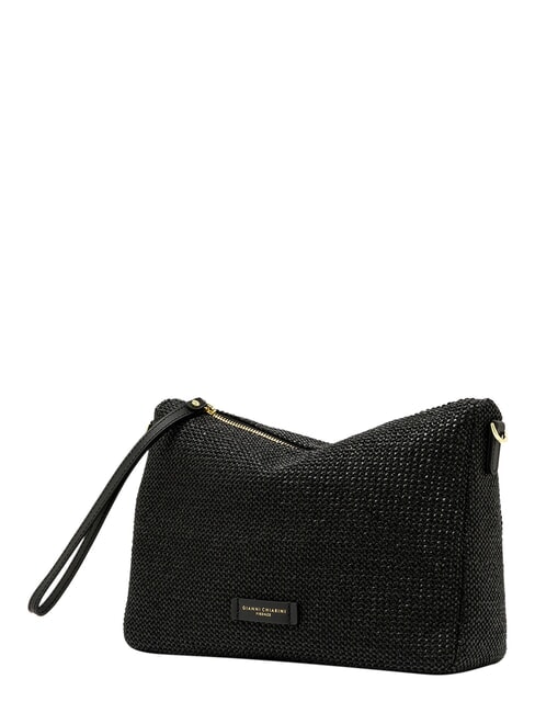 NORA Sac &agrave; main avec bandouli&egrave;re noir noir - Sacs pour Femme
