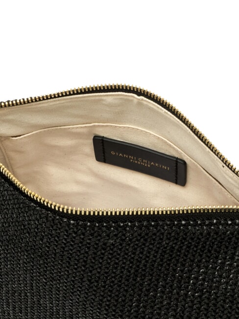NORA Sac &agrave; main avec bandouli&egrave;re noir noir - Sacs pour Femme