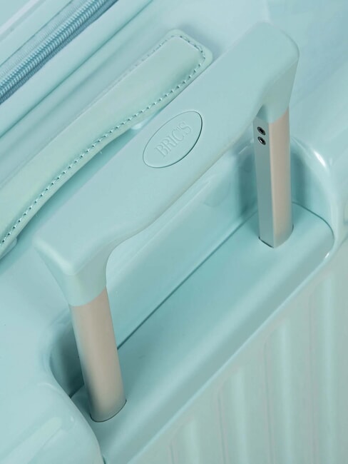 POSITANO Grand chariot extensible bleu clair - Valises Rigides