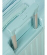 BRIC&rsquo;S POSITANO Grand chariot extensible bleu clair - Valises Rigides - 7