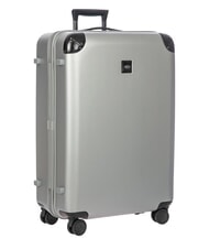 BRIC&rsquo;S AMALFI Chariot grande taille argent/noir - Valises Rigides - 3