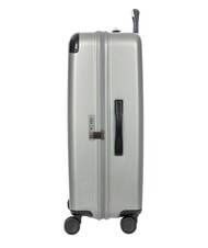 BRIC&rsquo;S AMALFI Chariot grande taille argent/noir - Valises Rigides - 5