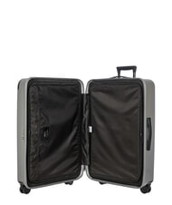 BRIC&rsquo;S AMALFI Chariot grande taille argent/noir - Valises Rigides - 8