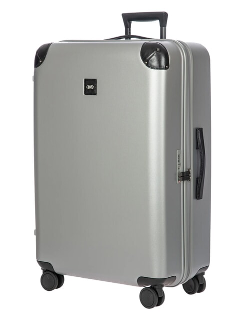 AMALFI Chariot grande taille argent/noir - Valises Rigides