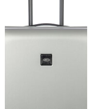 BRIC&rsquo;S AMALFI Chariot grande taille argent/noir - Valises Rigides - 9