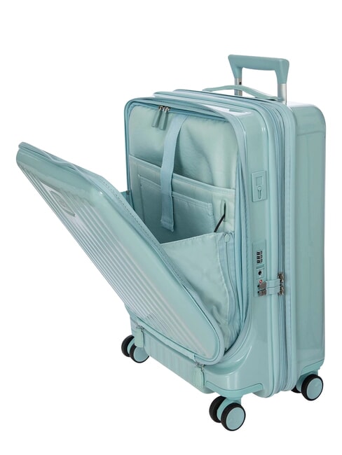 POSITANO Chariot extensible de taille moyenne bleu clair - Valises Rigides