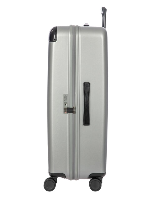 AMALFI Chariot de tr&egrave;s grande taille argent/noir - Valises Rigides