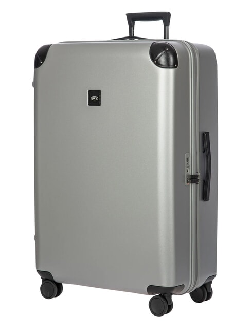 AMALFI Chariot de tr&egrave;s grande taille argent/noir - Valises Rigides