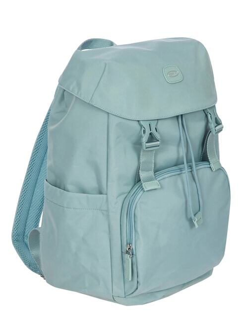 POSITANO Sac &agrave; dos avec poche pour ordinateur portable bleu clair - Sacs &agrave; dos pour l'&Eacute;cole & les Loisirs