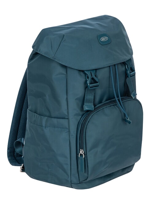 POSITANO Sac &agrave; dos avec poche pour ordinateur portable sarcelle - Sacs &agrave; dos pour l'&Eacute;cole & les Loisirs