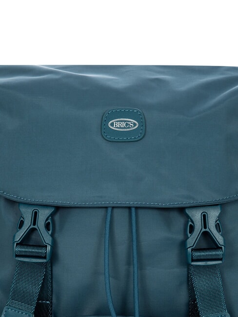POSITANO Sac &agrave; dos avec poche pour ordinateur portable sarcelle - Sacs &agrave; dos pour l'&Eacute;cole & les Loisirs
