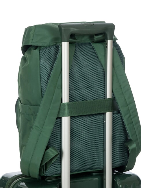POSITANO Sac &agrave; dos avec poche pour ordinateur portable &eacute;meraude - Sacs &agrave; dos pour l'&Eacute;cole & les Loisirs