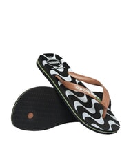 HAVAIANAS TOP CAPOCABANA pantoufles en caoutchouc NOIR - Chaussures unisexe - 3