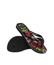 HAVAIANAS TOP BEGONIA CORACAO  NOIR - Chaussures unisexe - 4