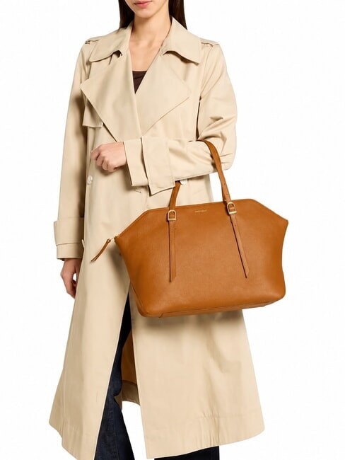 CHERRY Sac bandouli&egrave;re en cuir CUIR - Sacs pour Femme