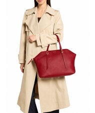 COCCINELLE CHERRY Sac bandouli&egrave;re en cuir sangria - Sacs pour Femme - 2