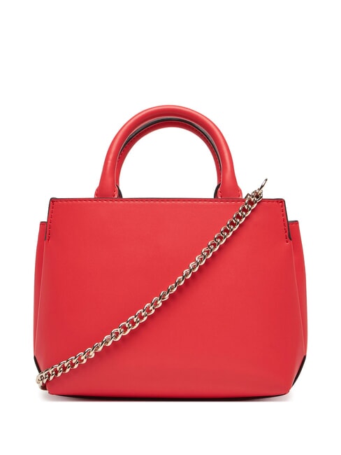 LORELEI  Mini sac &agrave; main avec bandouli&egrave;re corail rouge - Sacs pour Femme