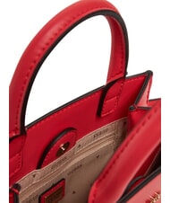 GUESS LORELEI  Mini sac &agrave; main avec bandouli&egrave;re corail rouge - Sacs pour Femme - 5