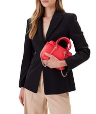 GUESS LORELEI  Mini sac &agrave; main avec bandouli&egrave;re corail rouge - Sacs pour Femme - 2