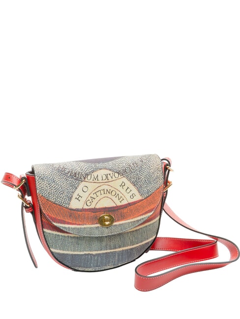 PLANETARIUM Mini sac bandouli&egrave;re classique/corail - Sacs pour Femme