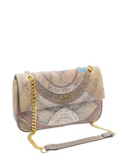 GATTINONI PLANETARIUM sac bandouli&egrave;re aquarelle sauvage/ taupe fonc&eacute; - Sacs pour Femme - 2