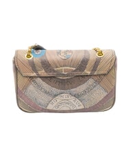 GATTINONI PLANETARIUM sac bandouli&egrave;re aquarelle sauvage/ taupe fonc&eacute; - Sacs pour Femme - 4
